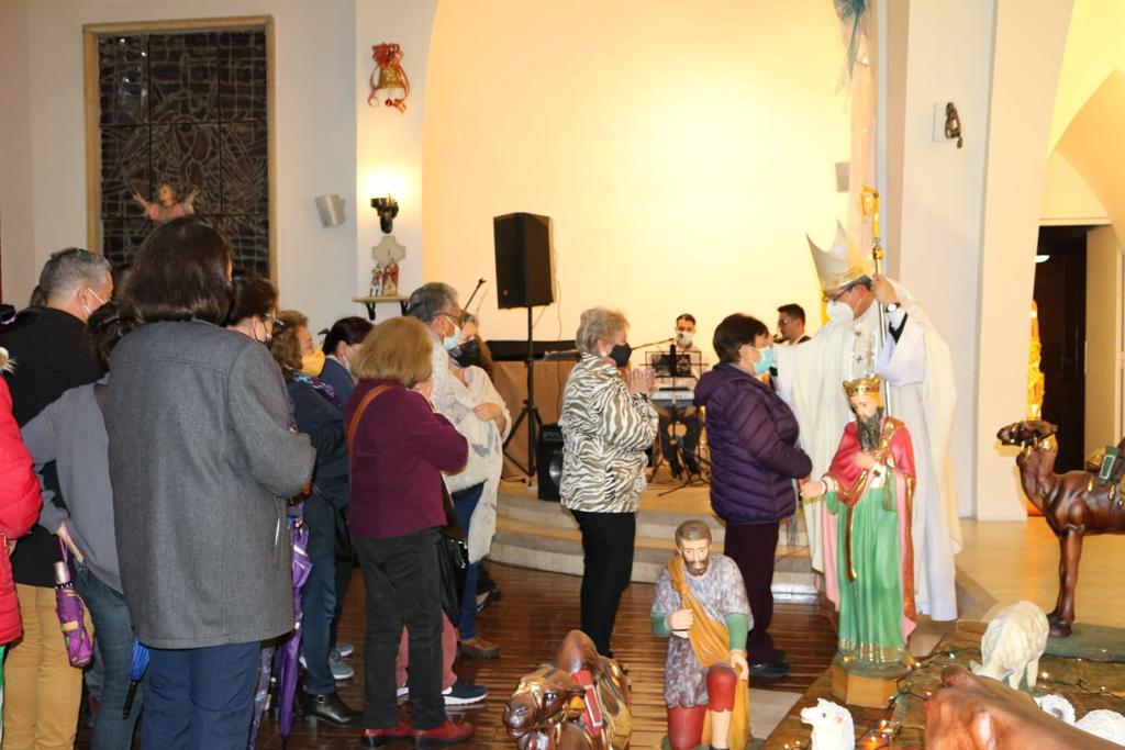 Visita Monseñor Luis José Rueda Aparicio.