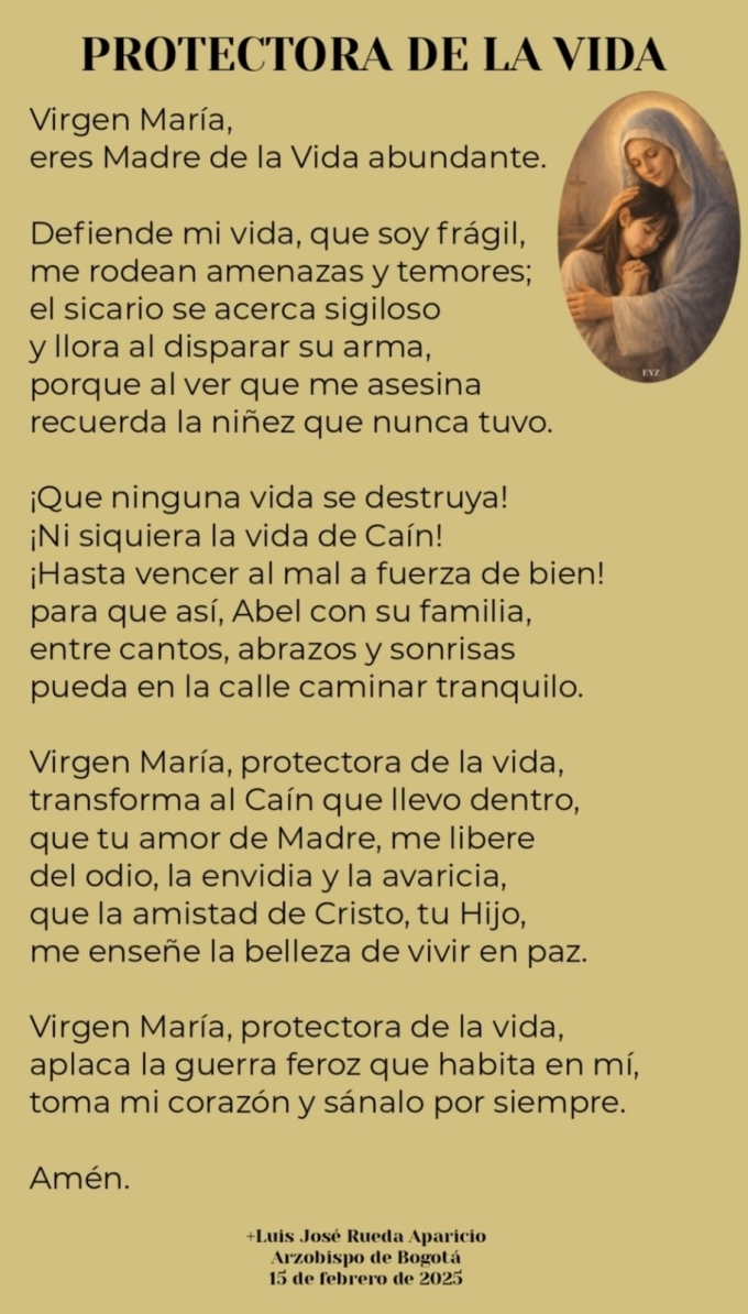 oración